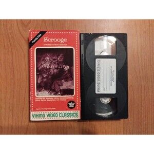 Scrooge 1935 VHS - 1986 Viking Video Release